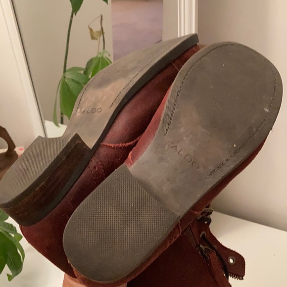 Aldo bourdeaux color Moro Boots - Picture 6 of 8